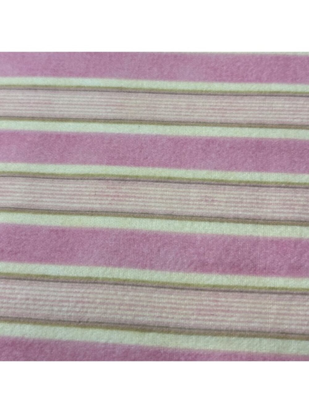 Chapel Hill Flannel Stripe Fabric Pink Cream Yellow 1/2 yard x 42"Northcott